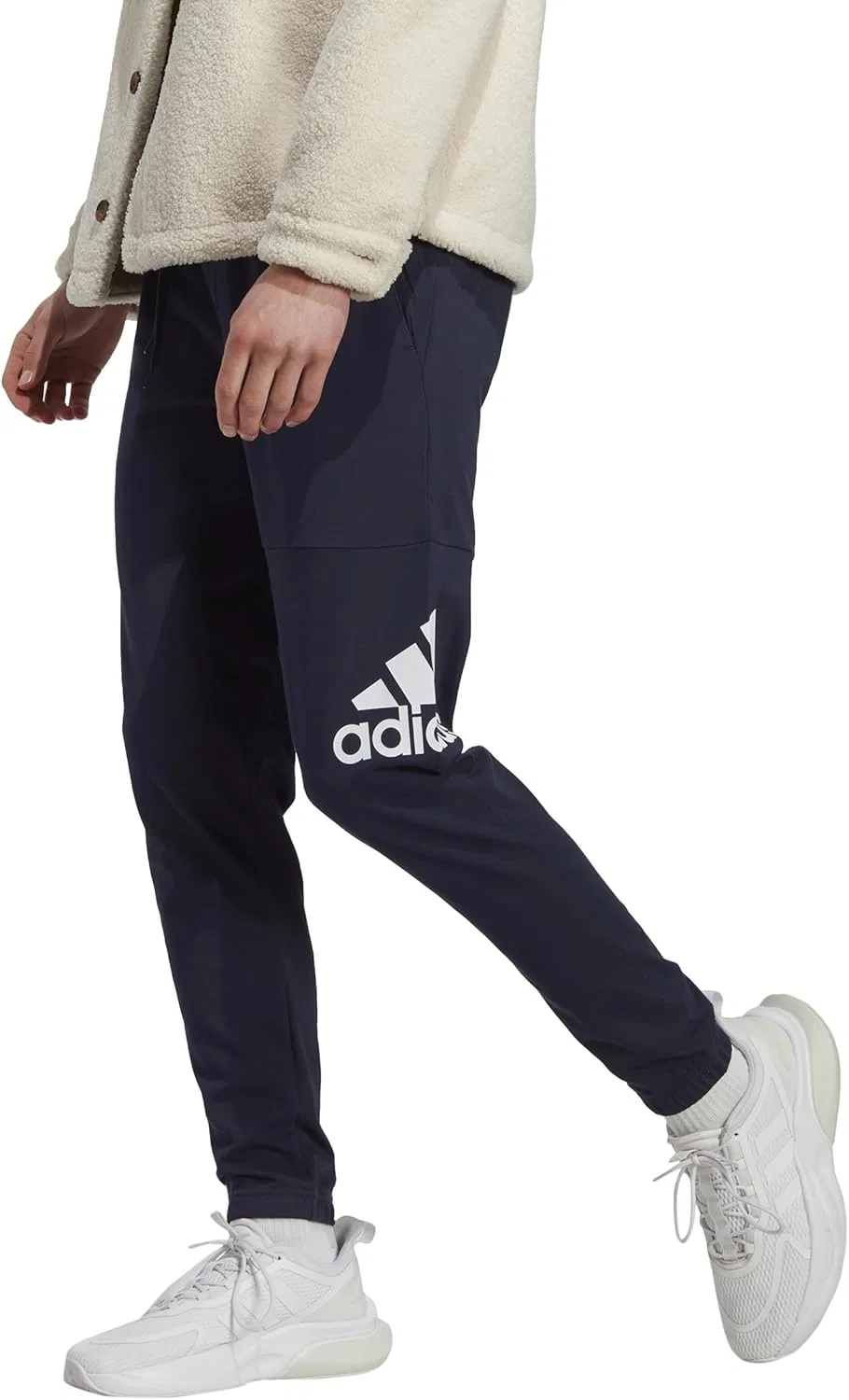 Женские тканые шорты adidas Essentials с тремя полосками — фото 3