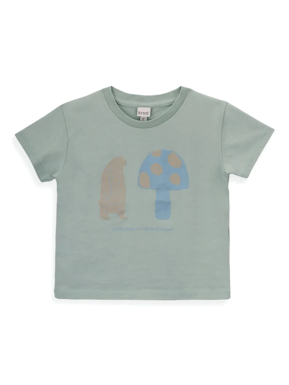 

Футболка Big Mushroom Knot, зеленый