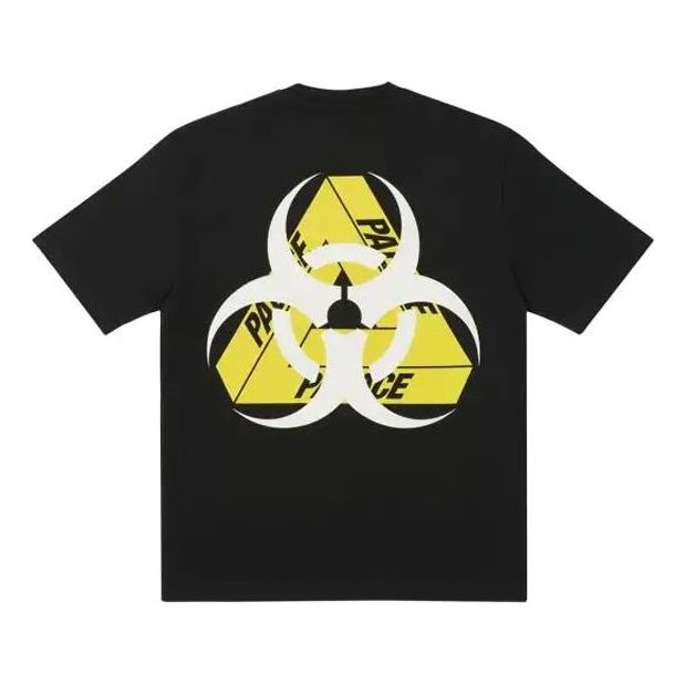 

Футболка PALACE Bio Hazard Black Triangle Back Pattern Logo Short Sleeve Unisex, черный