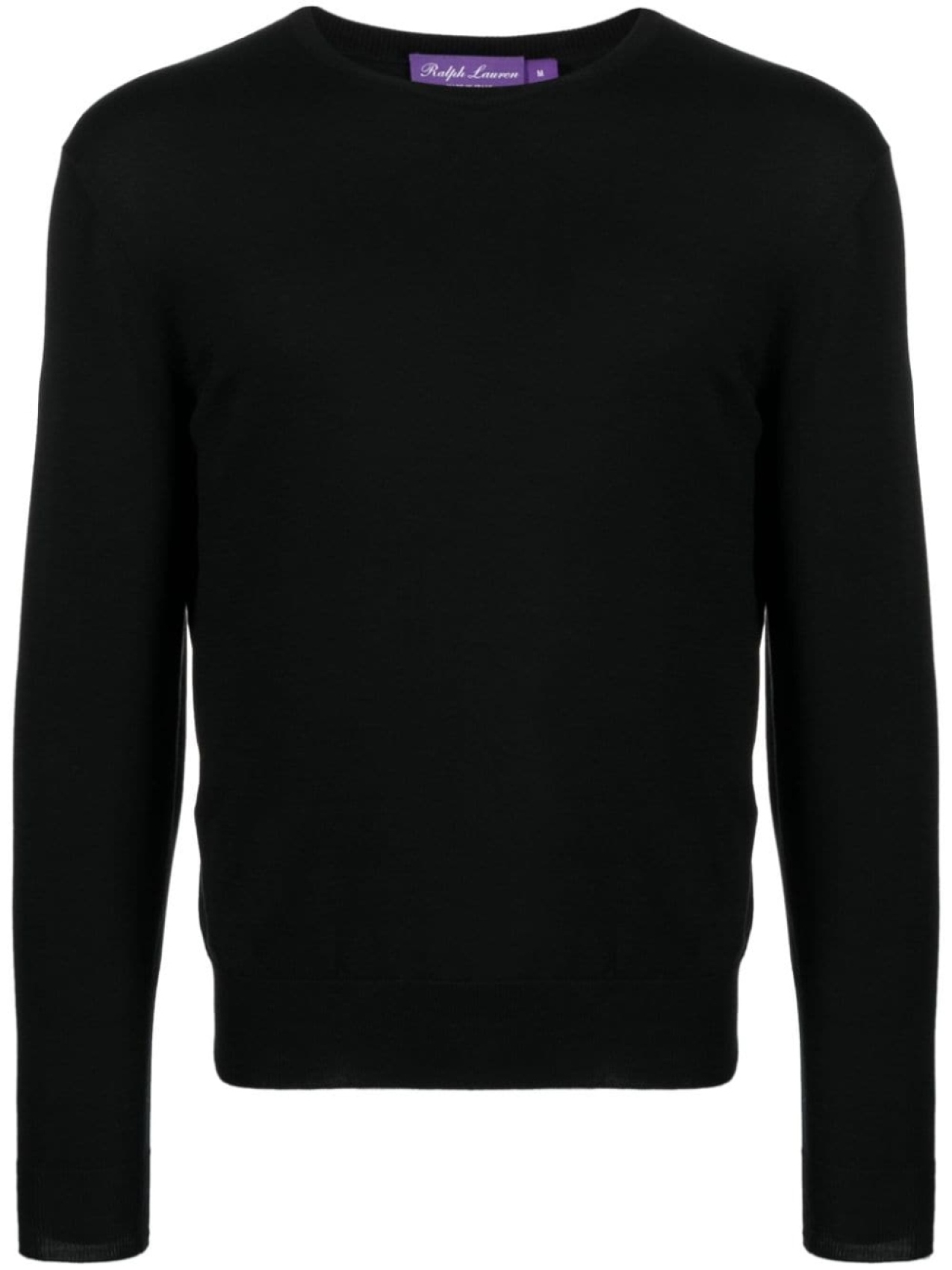 

Ralph Lauren Purple Label fine-knit cotton jumper, черный