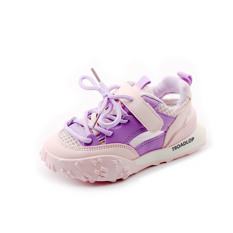 

Противоскользящие легкие амортизирующие детские кроссовки для скейтбординга TROADLOP, фиолетовый