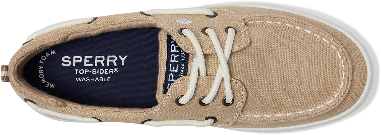 Детские универсальные кроссовки Spinnaker, моющиеся Sperry, хаки — фото 2