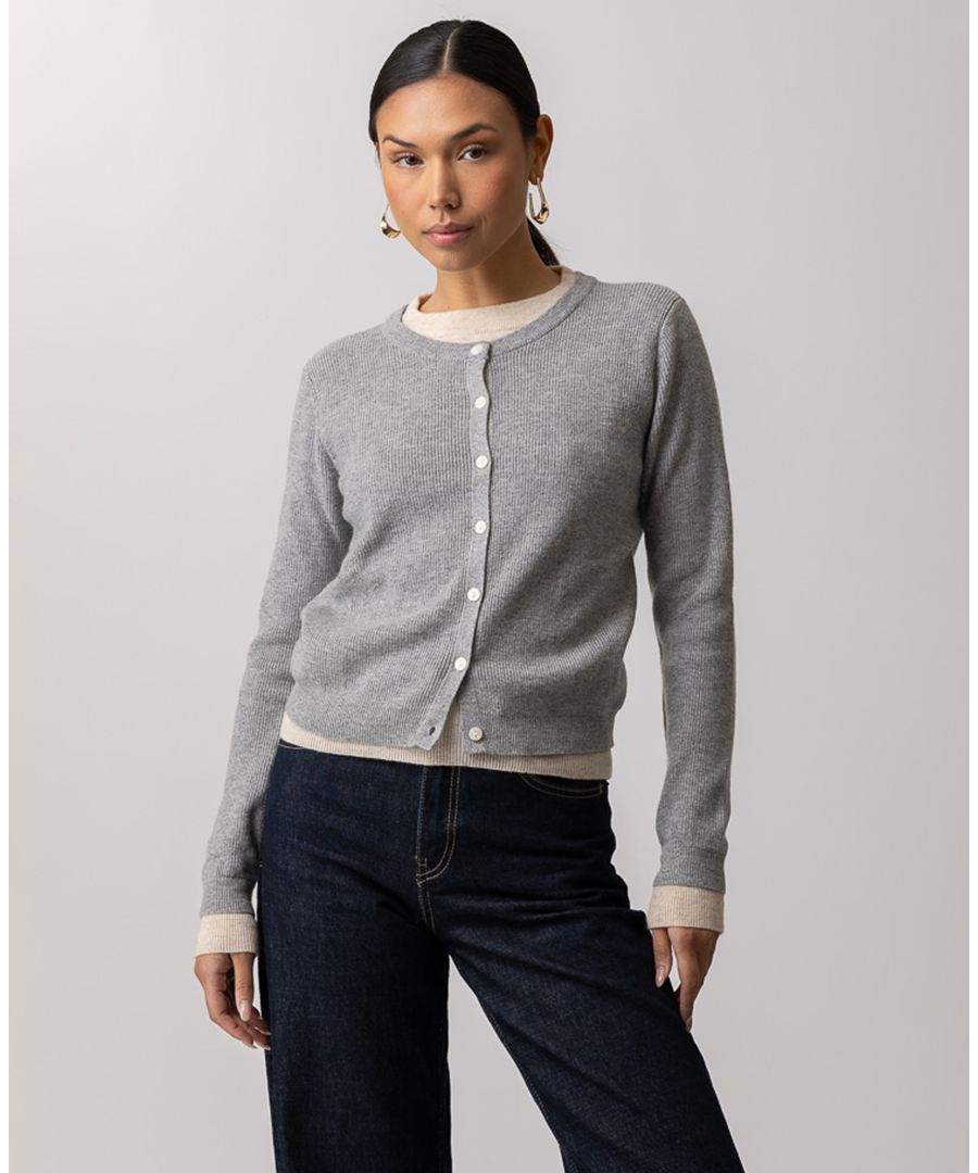 

Женский свитер Eton с баской и застежкой на резинке Line & Dot, Black