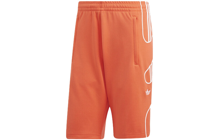 

FLAMES повседневные шорты мужские оранжевые Adidas Originals, оранжевый