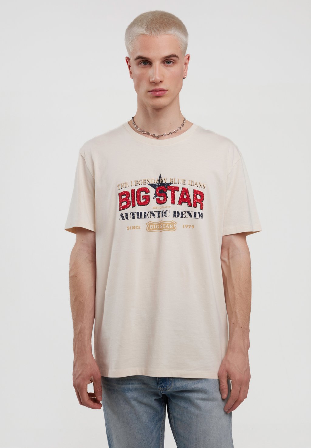 

Футболка с принтом Big Star, белый