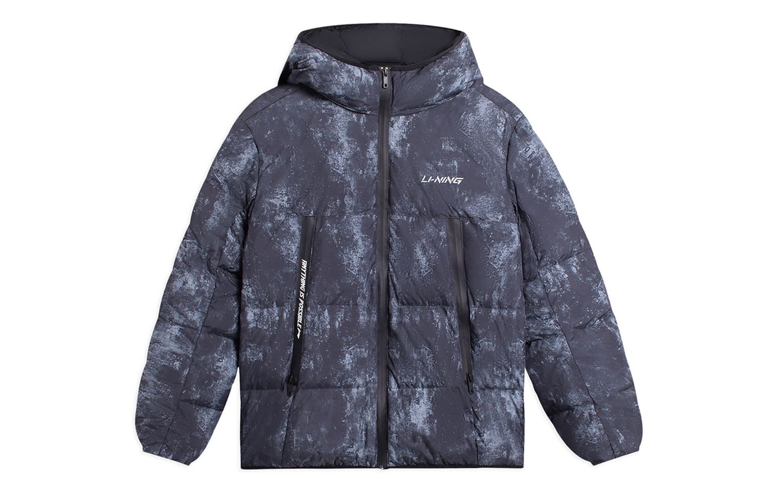 

Куртка пуховая LiNing Winter Men's Black All Over Print, Черный, Куртка пуховая LiNing Winter Men's Black All Over Print