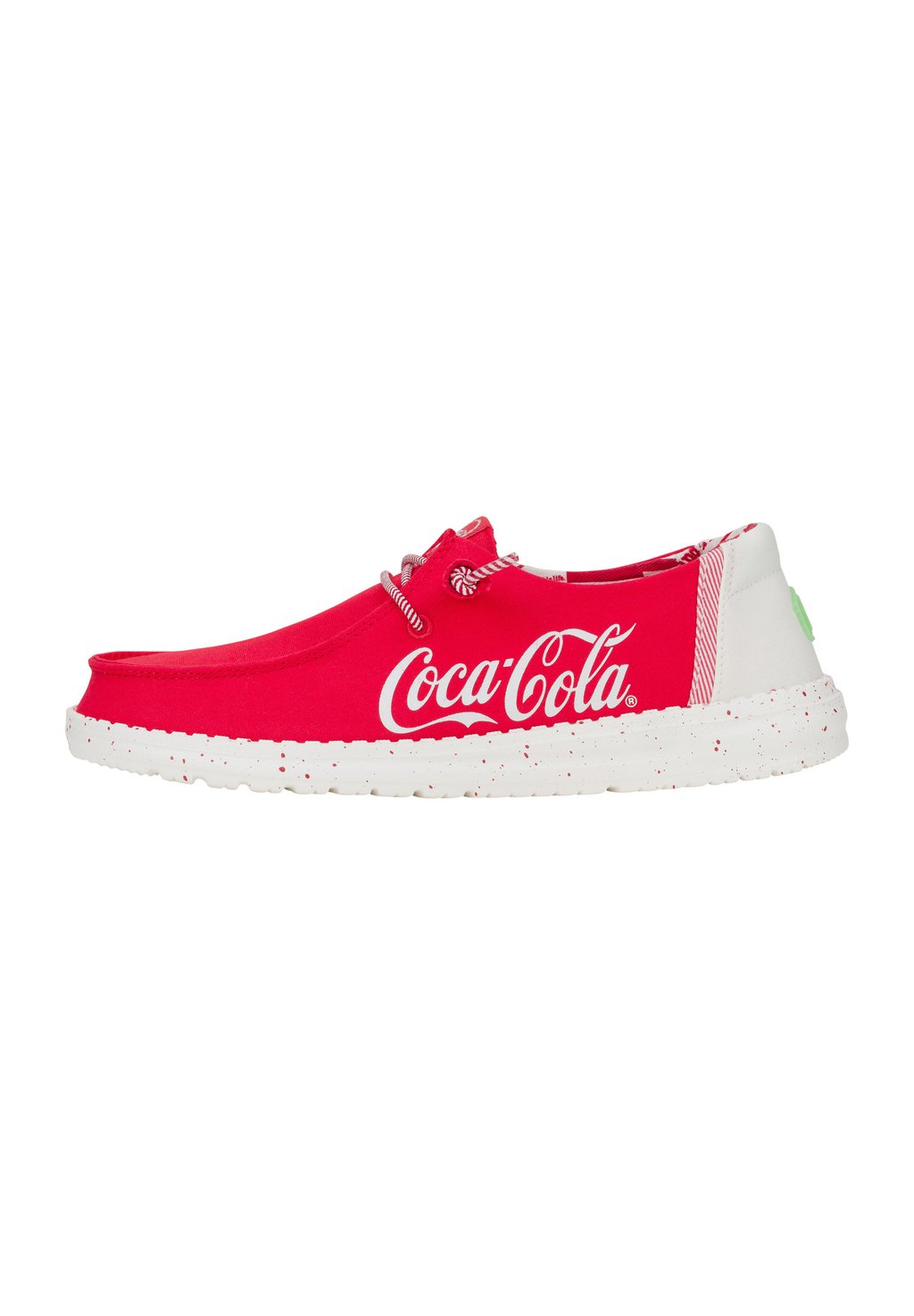 Слипоны WALLY COKE - Trainers HEYDUDE, светло-красный
