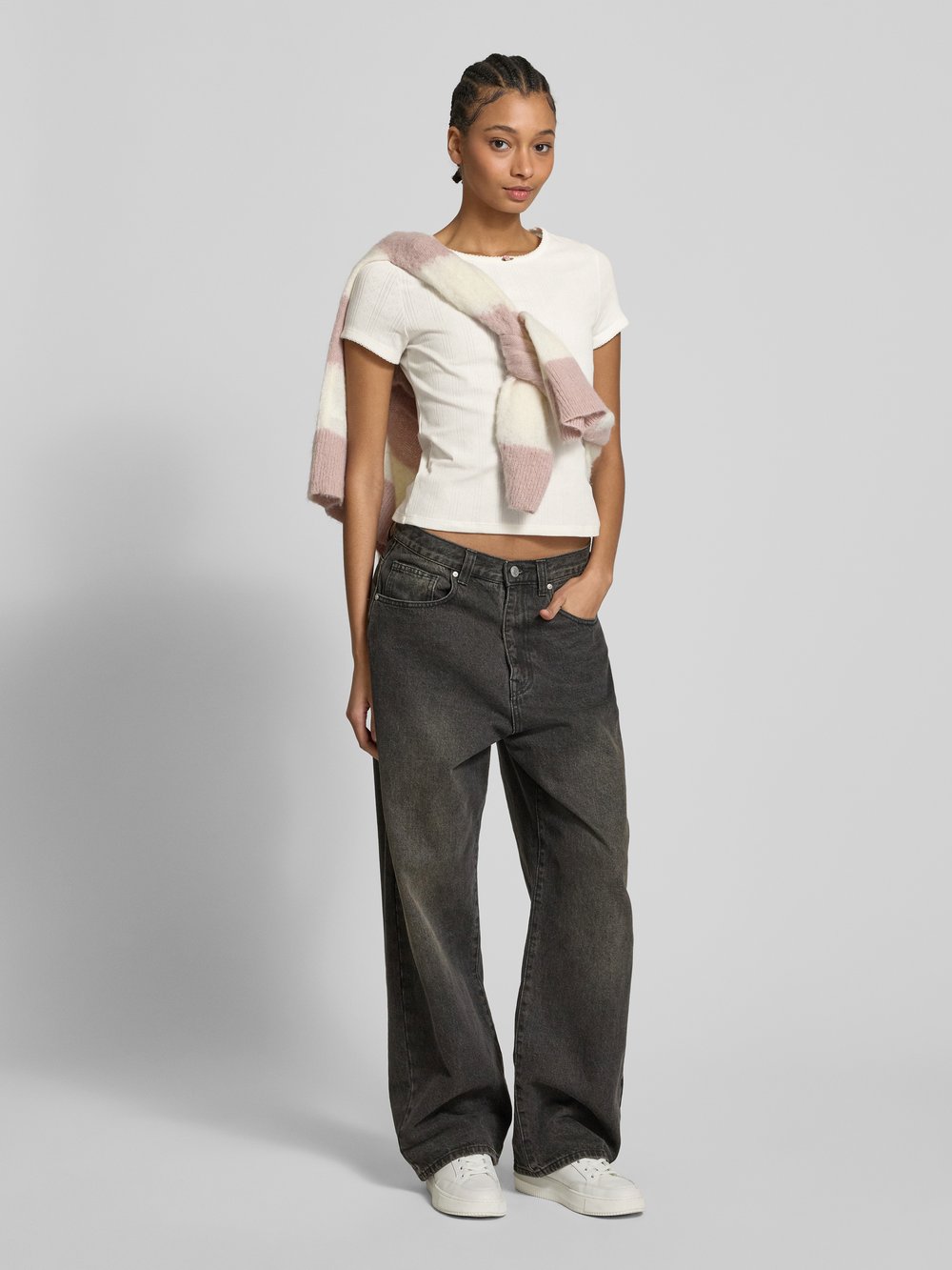

Футболка с цветочной аппликацией, модель «DRY GOODS POINTELLE» Levi's, кремовый
