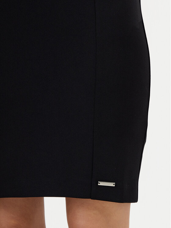 Платье на каждый день обычный крой K20K208433 Calvin Klein, черный — фото 4