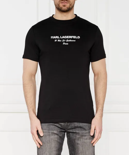 

Футболка Regular fit Karl Lagerfeld, черный