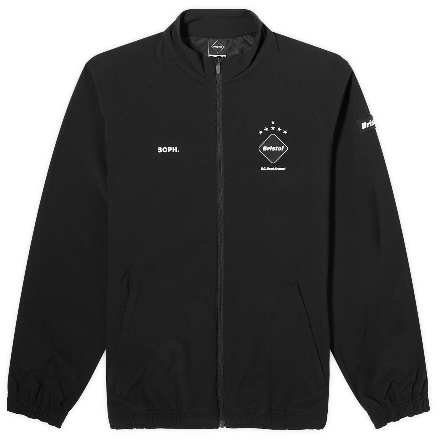 

Куртка бомбер F.C. Real Bristol Team Track Bomber, черный