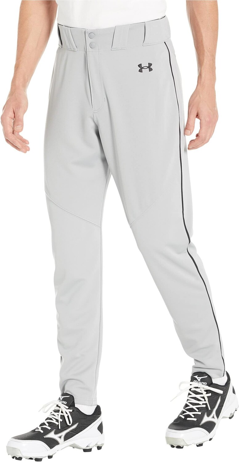 

Бейсбольные брюки '22 — с кантом Under Armour, цвет Baseball Gray/Black/Black