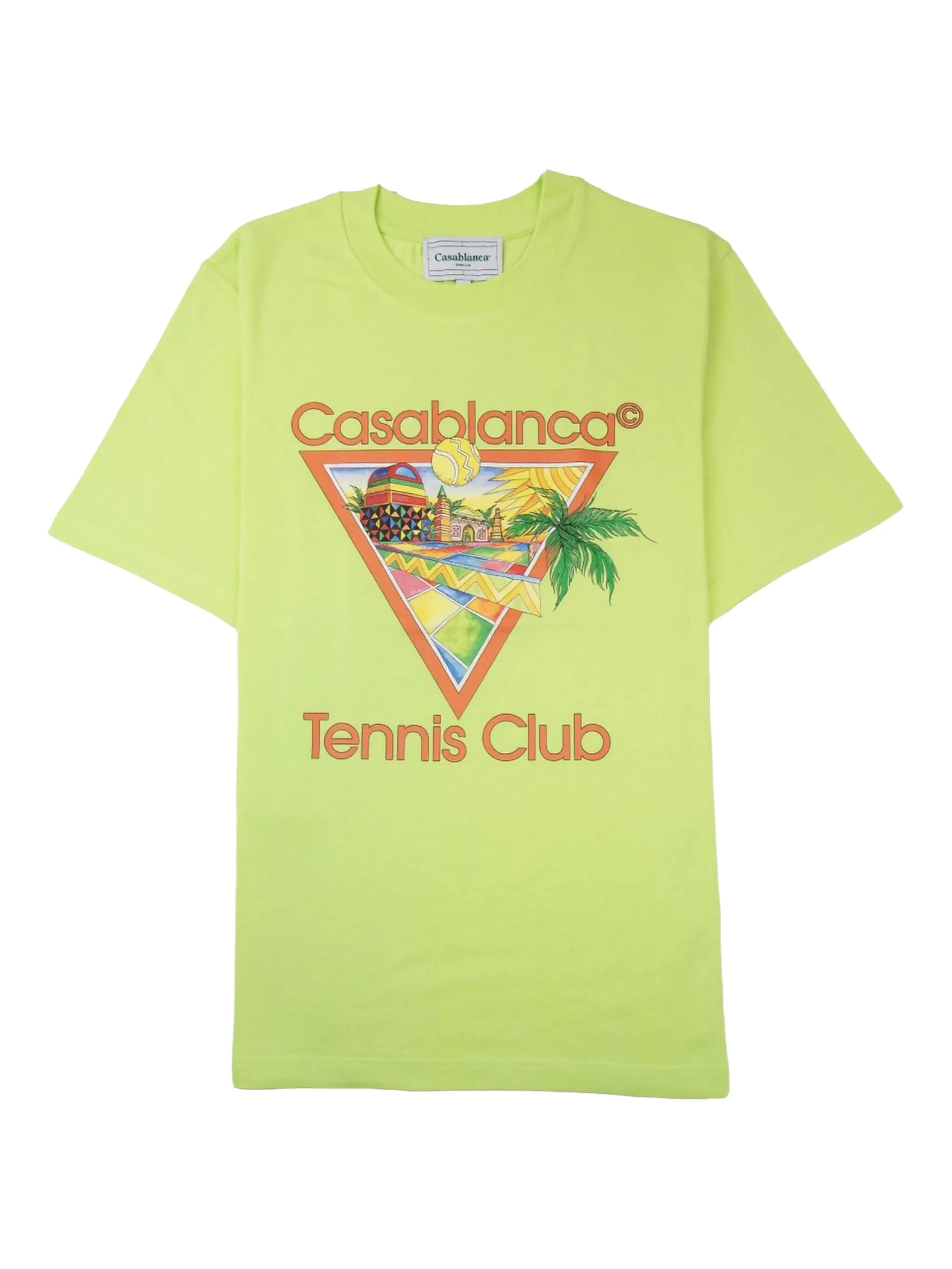 

Футболка Afro Cubism Tennis Club Casablanca, зеленый