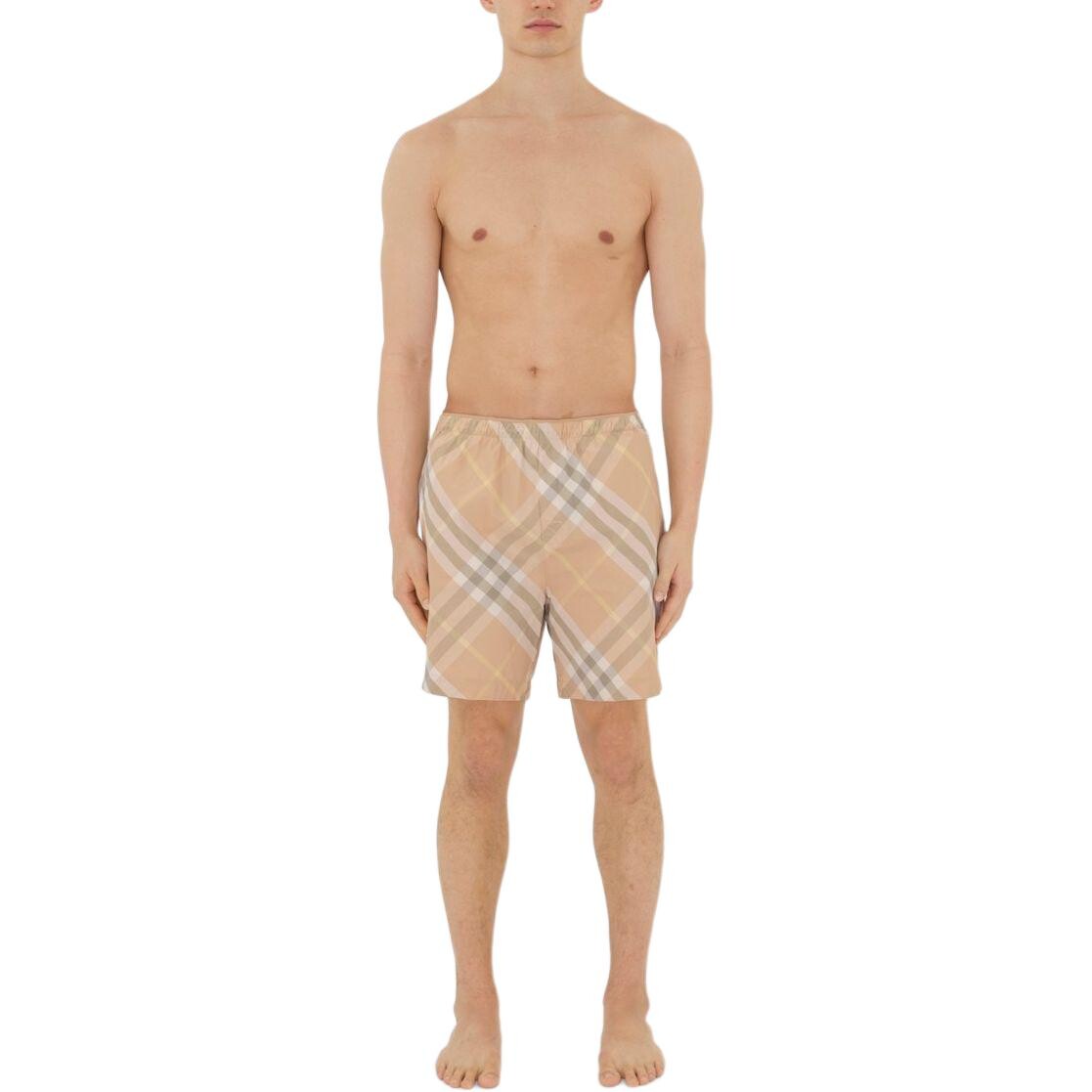 Плавательные шорты Burberry, мужские, мультиколор — фото 3