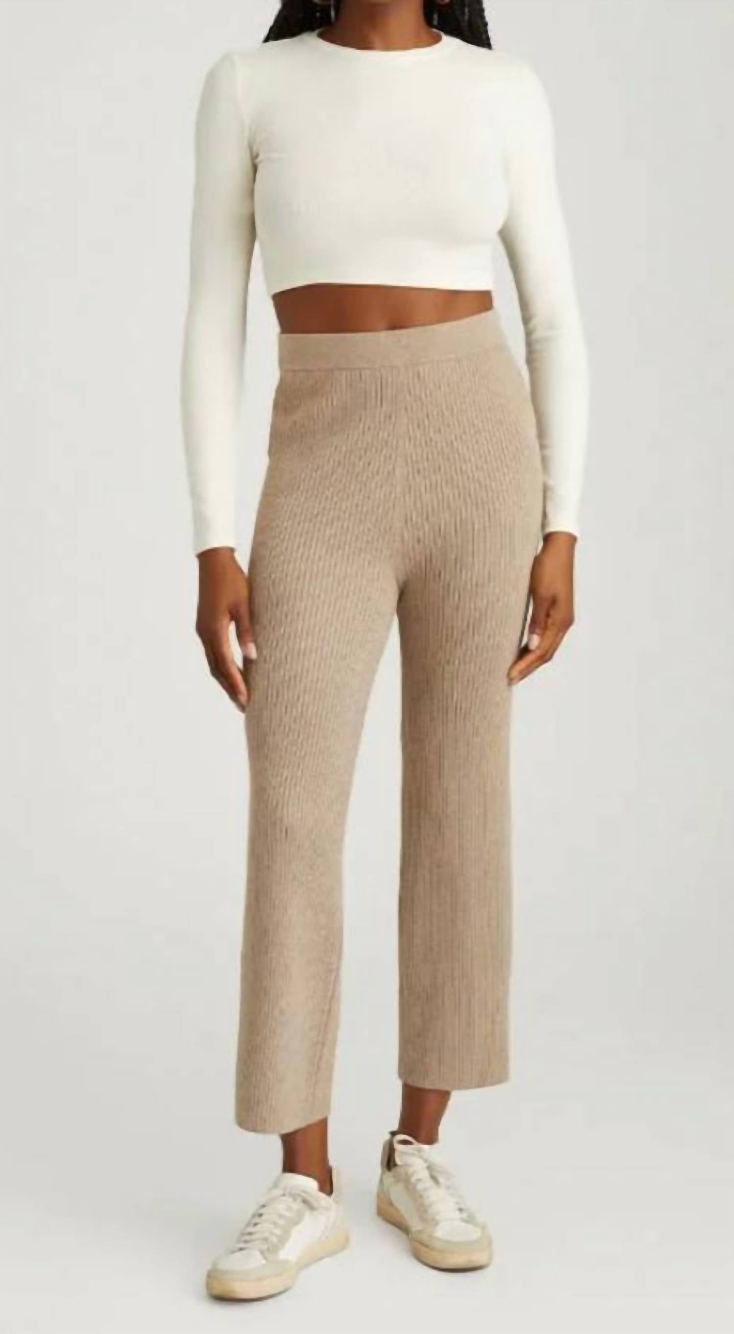 

Свитер-брюки Gabby цвета кешью-вереск 525 America, цвет cashew heather