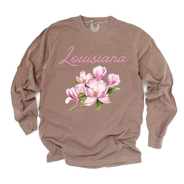 

Футболка с длинным рукавом Louisiana flower colorful garment dyed Simply Sage Market, Espresso, Зеленый, Футболка с длинным рукавом Louisiana flower colorful garment dyed Simply Sage Market, Espresso