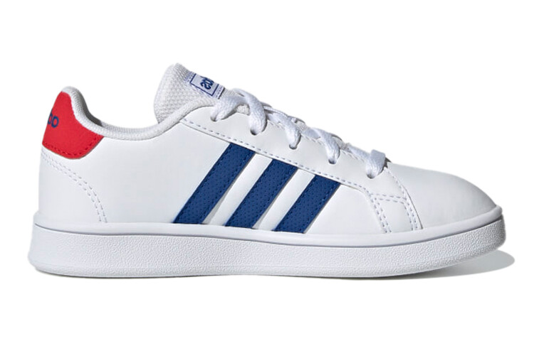Кроссовки Adidas Grand Court Big Kid 'White Royal Blue' — фото 2