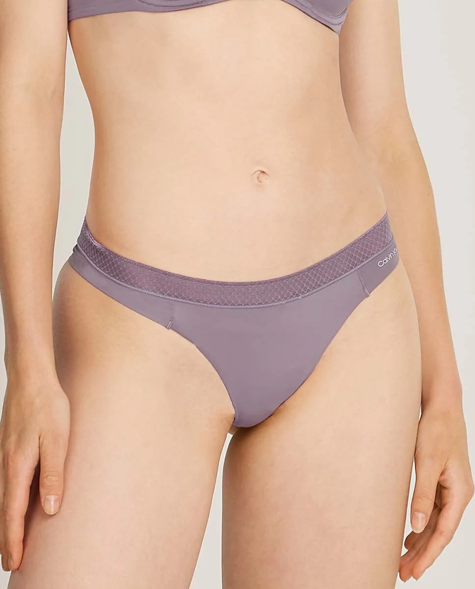 

Стринги - Sed Comfort Light Calvin Klein, фиолетовый