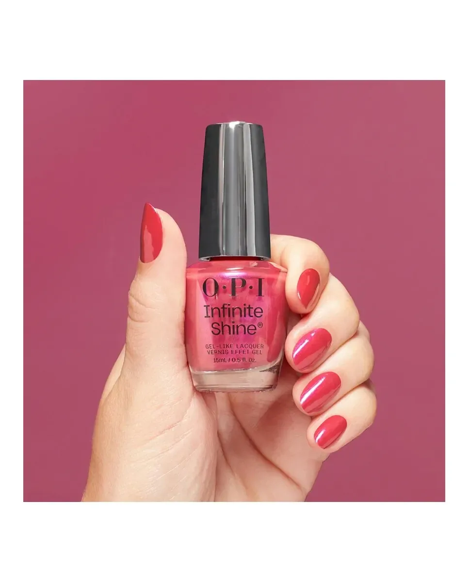 Долговечный лак для ногтей Infinite Shine 15 мл Opi, Strawberry Margarita — фото 4