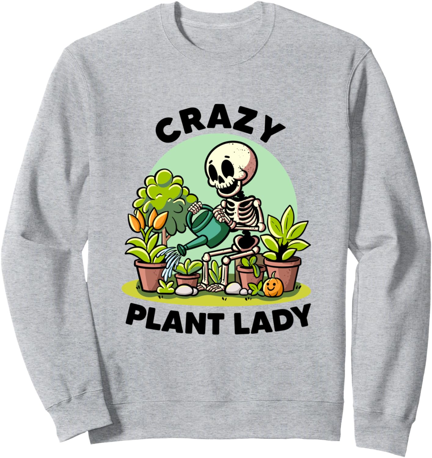 

Забавная толстовка для садоводов и любителей растений, флориста Crazy Plant Lady Plant Whisperer Botanic Botany, серый