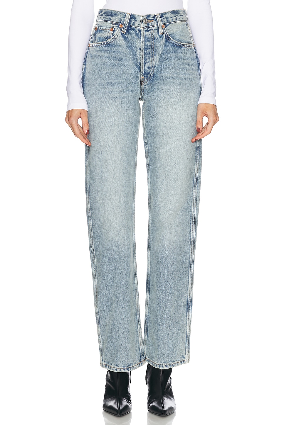 

Джинсы женские RE/DONE, цвет Ojai Indigo