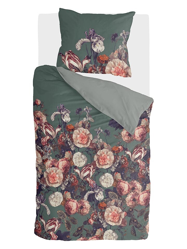 

Постельное белье Byrklund Set Flower Bomb, цвет grün/rosa