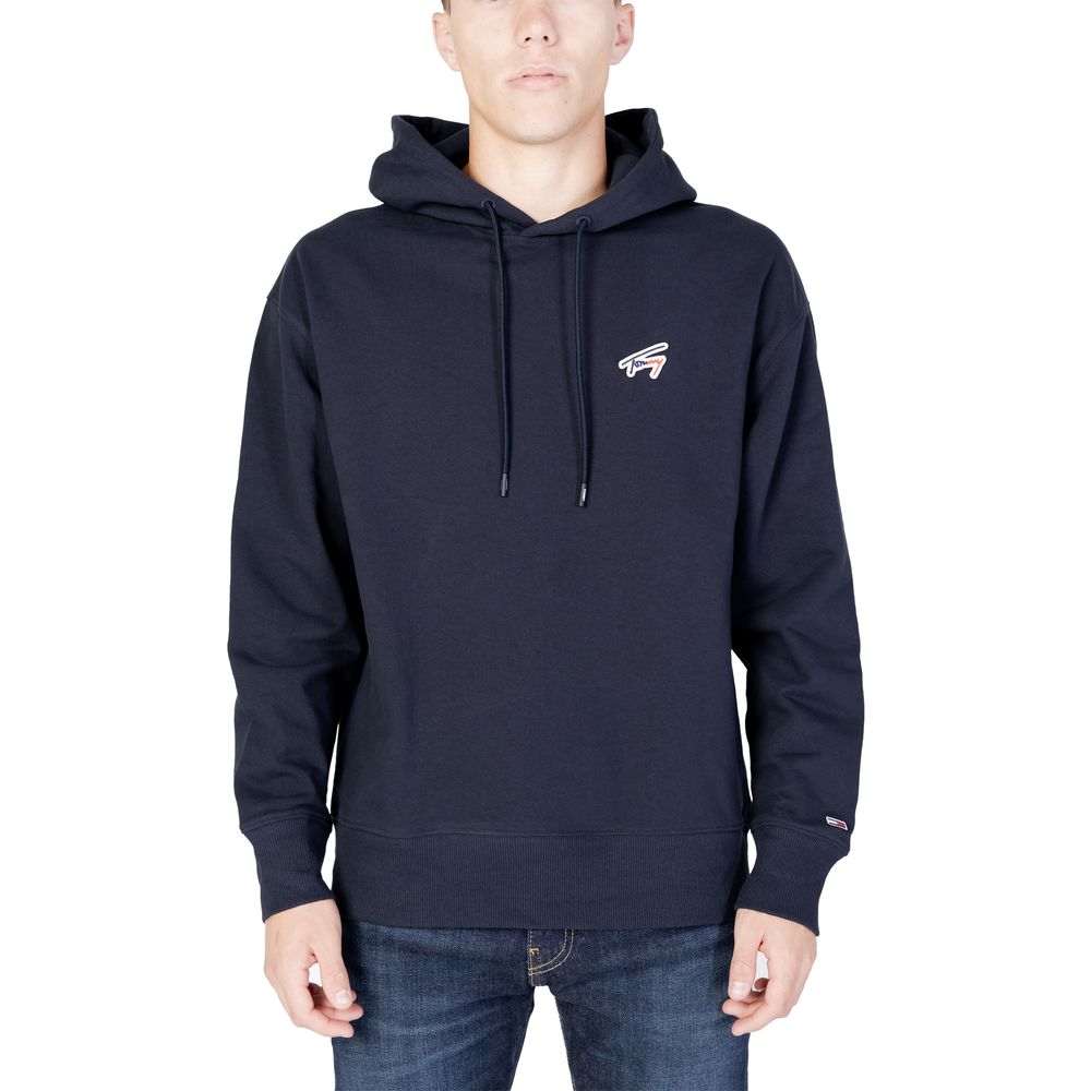 

Синий хлопковый свитер Tommy Jeans