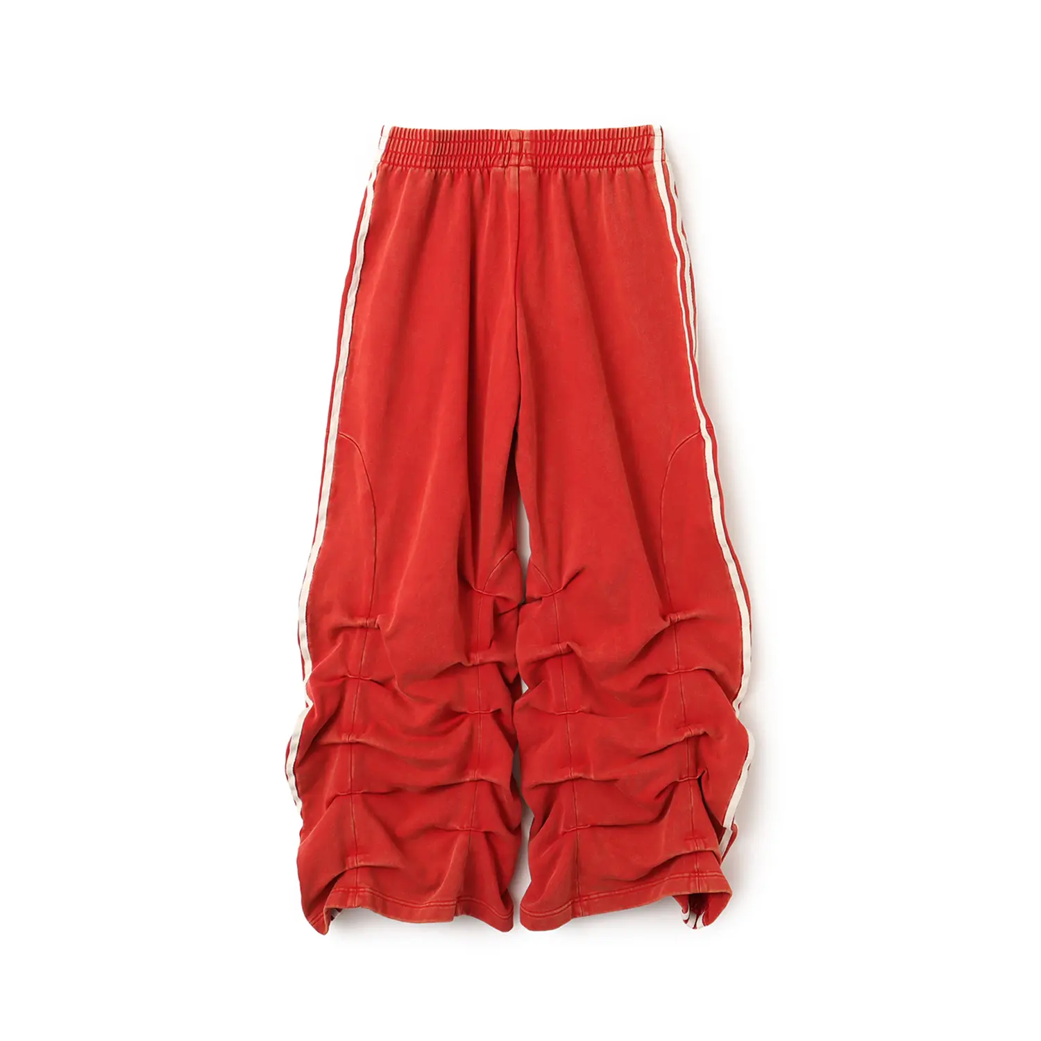 Спортивные брюки Adidas X Avavav со складками Adidas Originals, оранжевый красный — фото 3