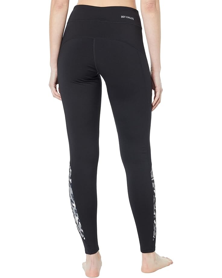 

Брюки Hot Chillys Printed Seamed Tights, цвет Black/Cheetah