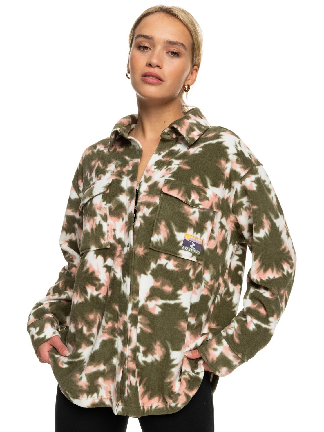 

Рубашка Roxy BECAUSE THE PRD J, разноцветный