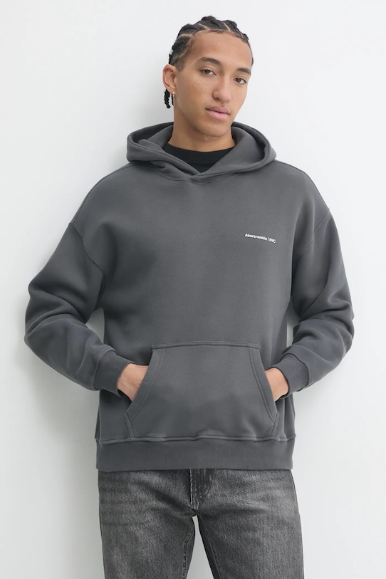 

Толстовка Abercrombie & Fitch, серый