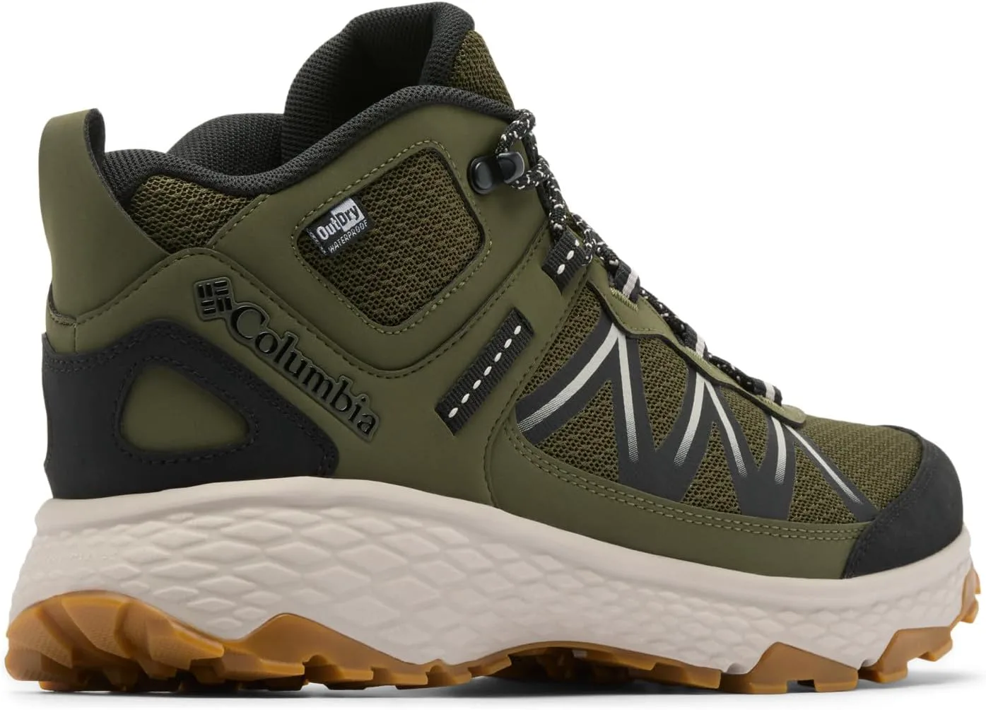 Мужские походные ботинки Columbia Peakfreak Rush Mid Outdry, черный — фото 2
