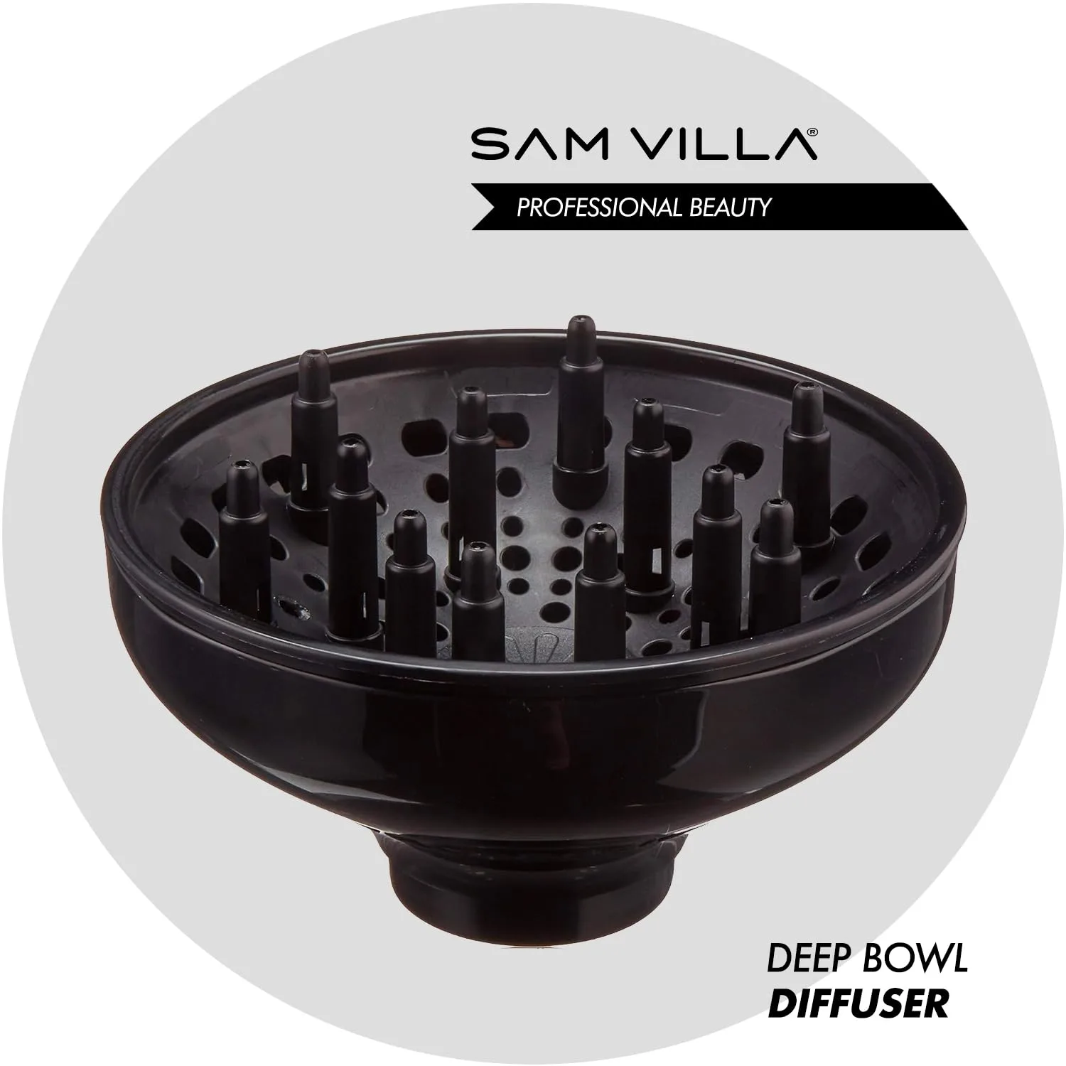 Насадка-диффузор Sam Villa Professional Deep Bowl для фена — фото 2
