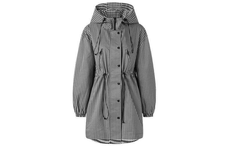 

KARL LAGERFELD / Karl Lagerfeld Jeans Тренч Карла Лагерфельда женский черно-белый, Black White