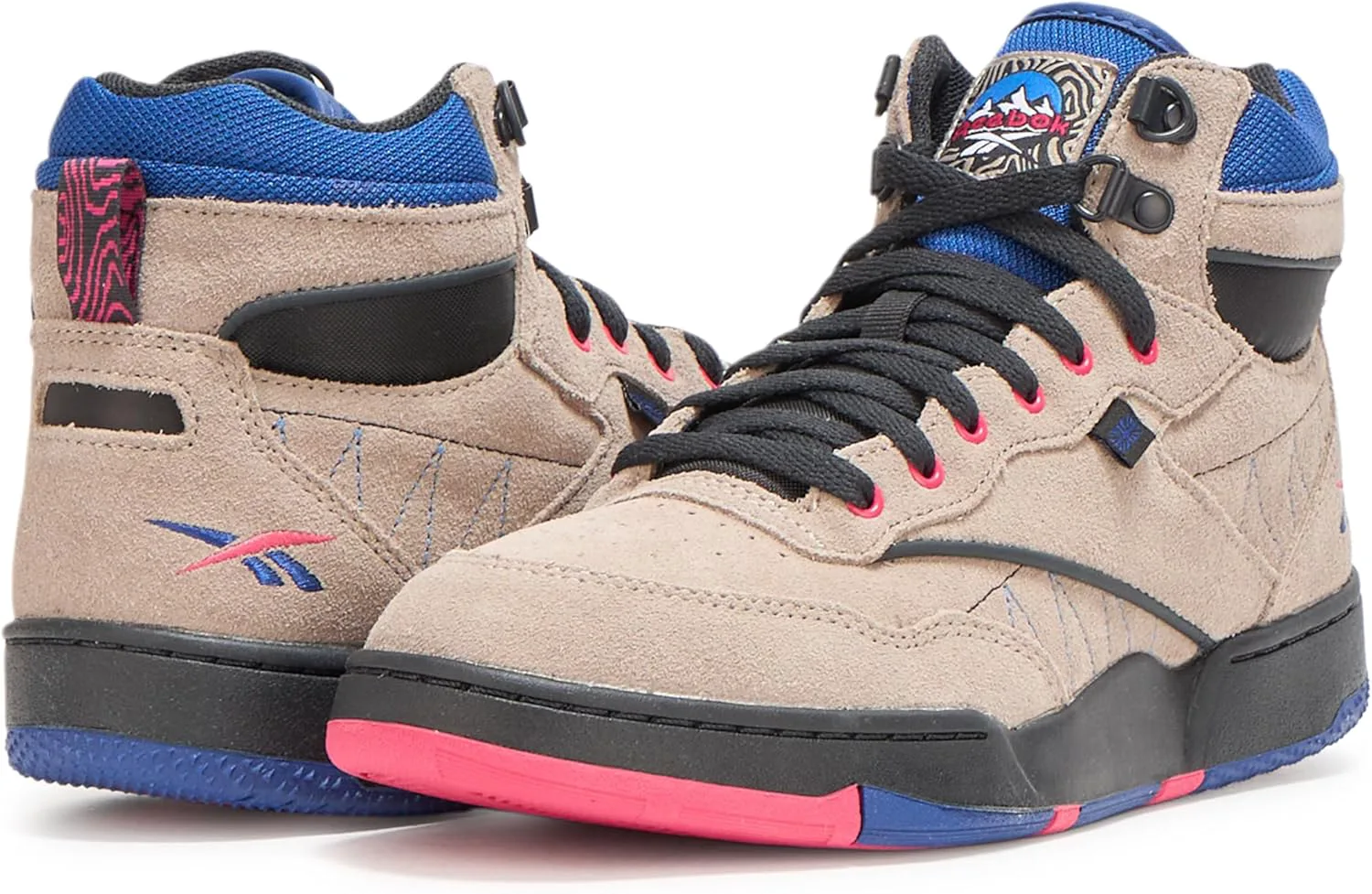 Женские кроссовки Reebok BB 4000 II Mid, черный — фото 3
