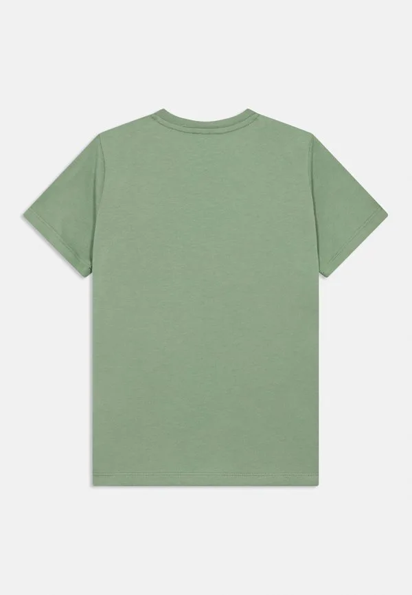 Футболка унисекс с принтом медузы Versace, Sage Green/Gold Coloured — фото 2