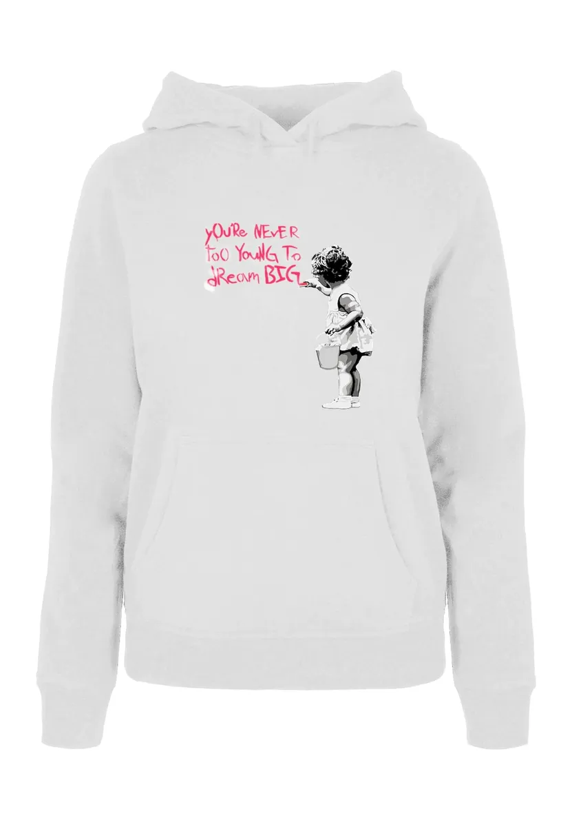 

Толстовка Merchcode "Женская толстовка Merchcode Ladies Dream Big Hoody", белый