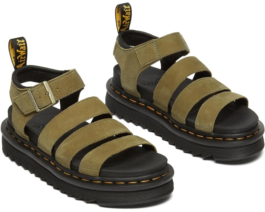 

Сандалии Dr. Martens Blaire, цвет Muted Olive