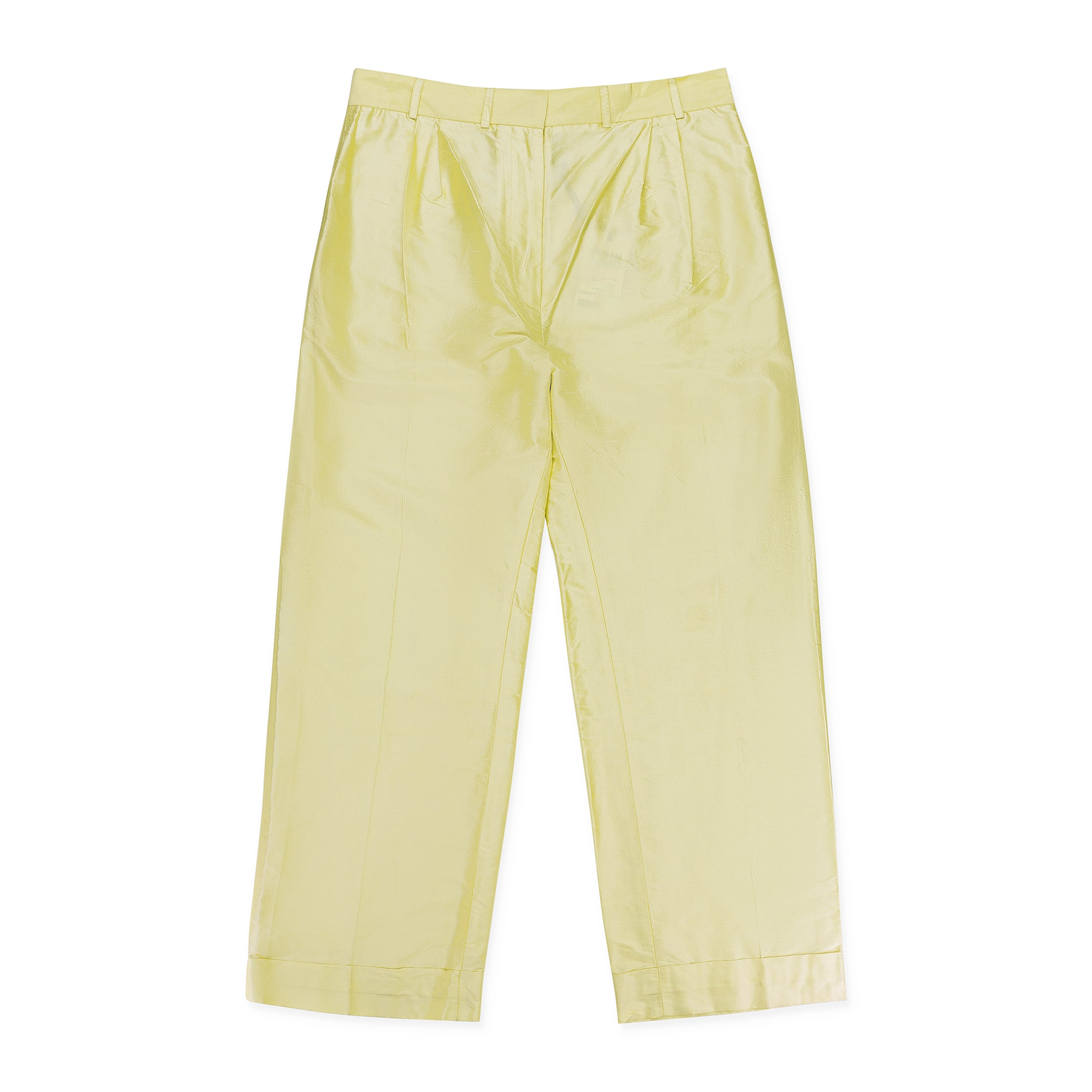 

ЖЕЛТЫЕ БРЮКИ СО СКЛАДКОЙ Michael Olestad