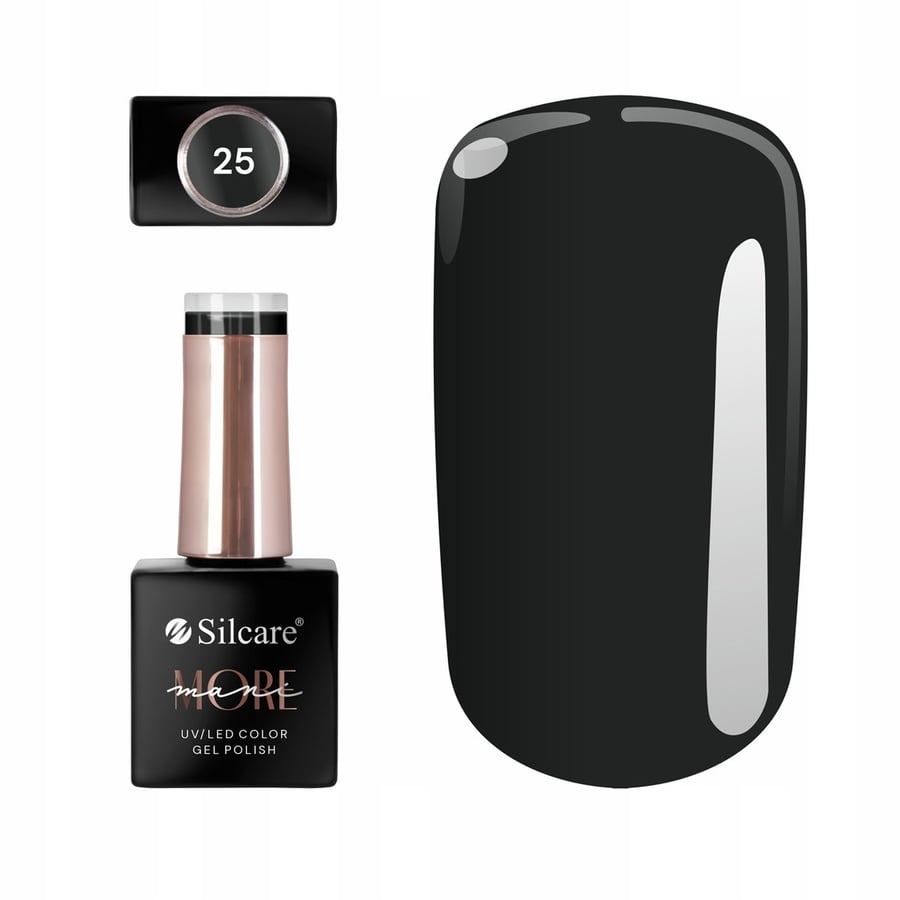 

Гибридный лак для ногтей Silcare maniMORE 25 10 г Для ногтей