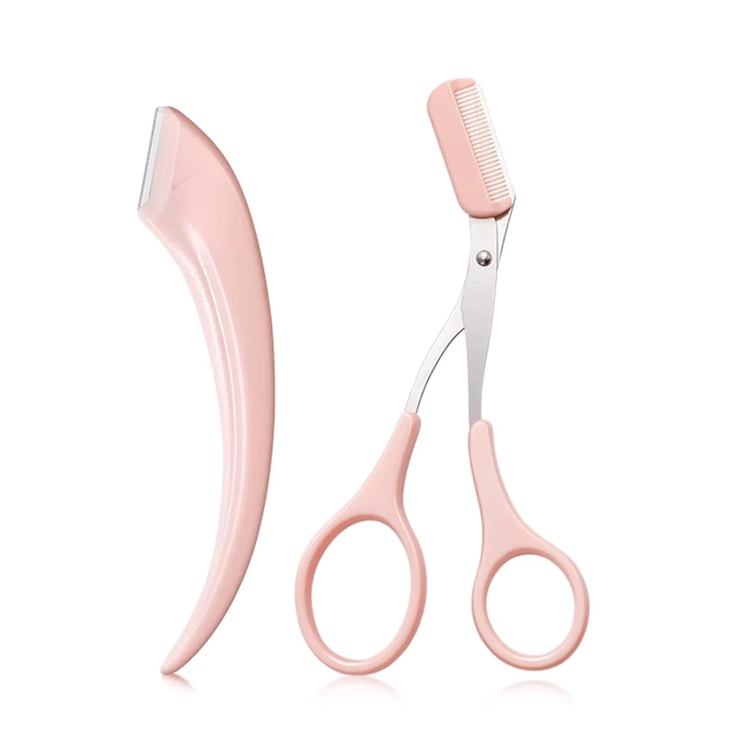 Набор ножниц для бровей MSQ с расческой ‎Msq, 2-Lightpink