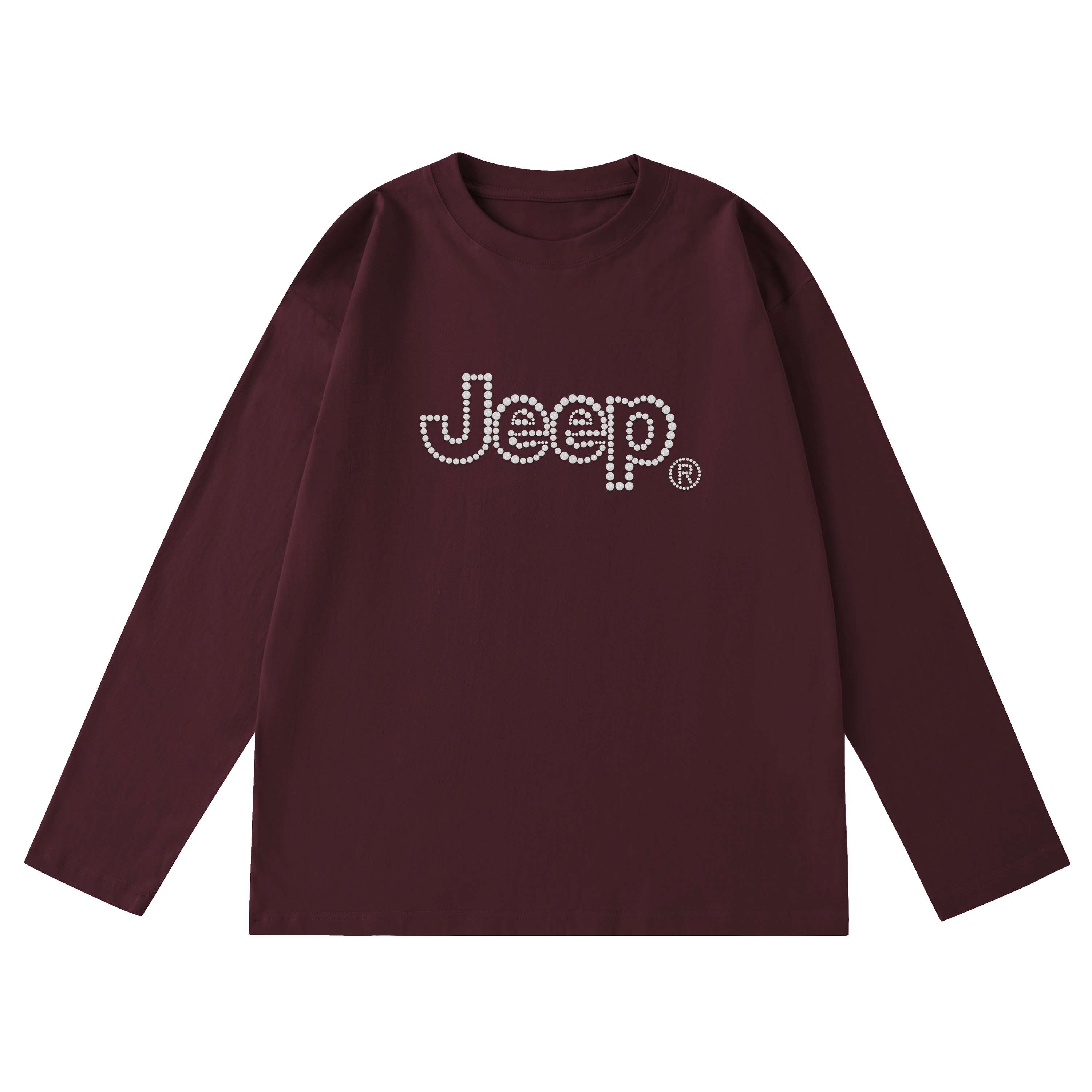 

Футболки унисекс с круглым вырезом, тонкие, прямого кроя Jeep, p75gmktb70 maple leaf красный