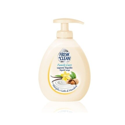 

Жидкое мыло Clean Family Care с ванилью и миндальным молоком 300мл Yuakuod