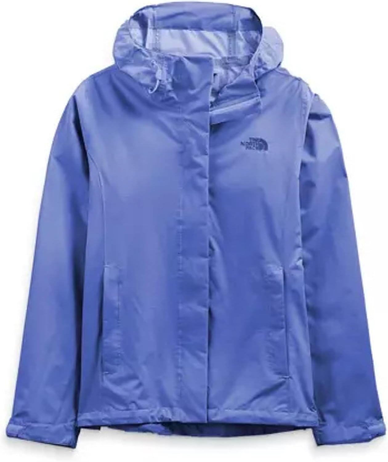 

THE NORTH FACE Женская водонепроницаемая куртка Venture 2 с капюшоном | Дождевик из дышащей ткани DryVent 2.5L с вентиляционными молниями под мышками, Virtual Blue