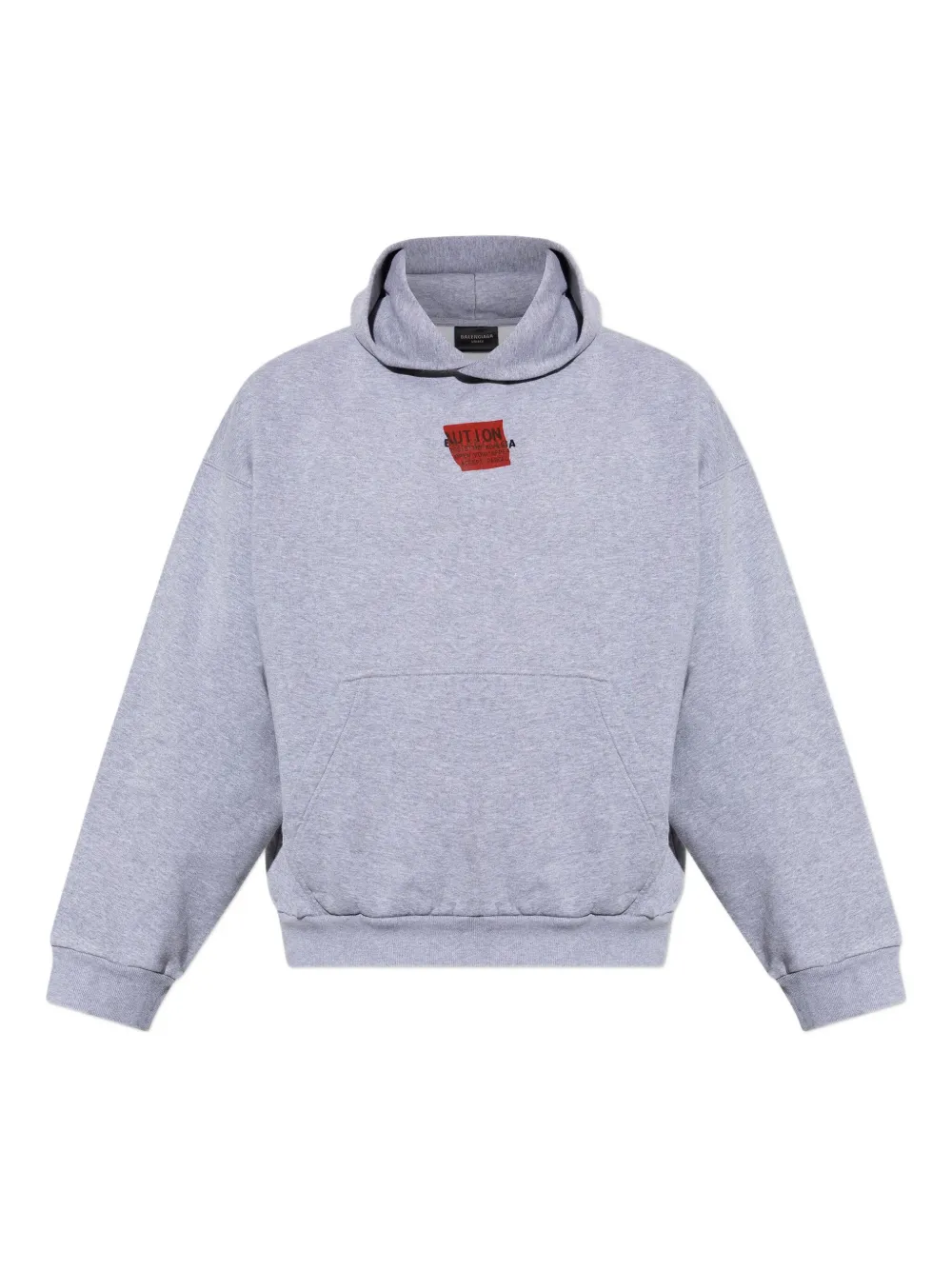 

Худи с логотипом BALENCIAGA, серый