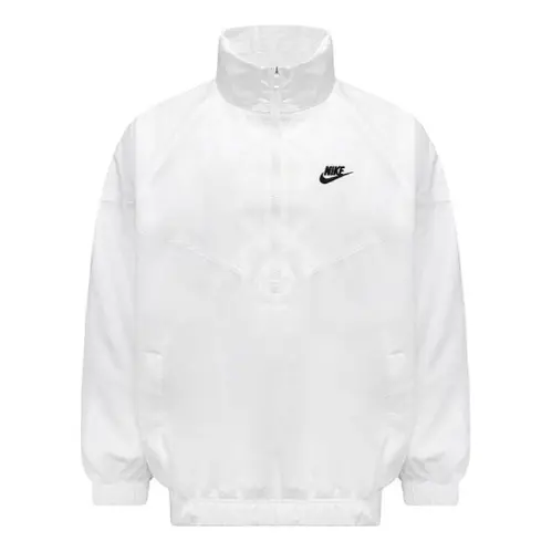 

Куртка ветровка анорак куртка Nike, белый