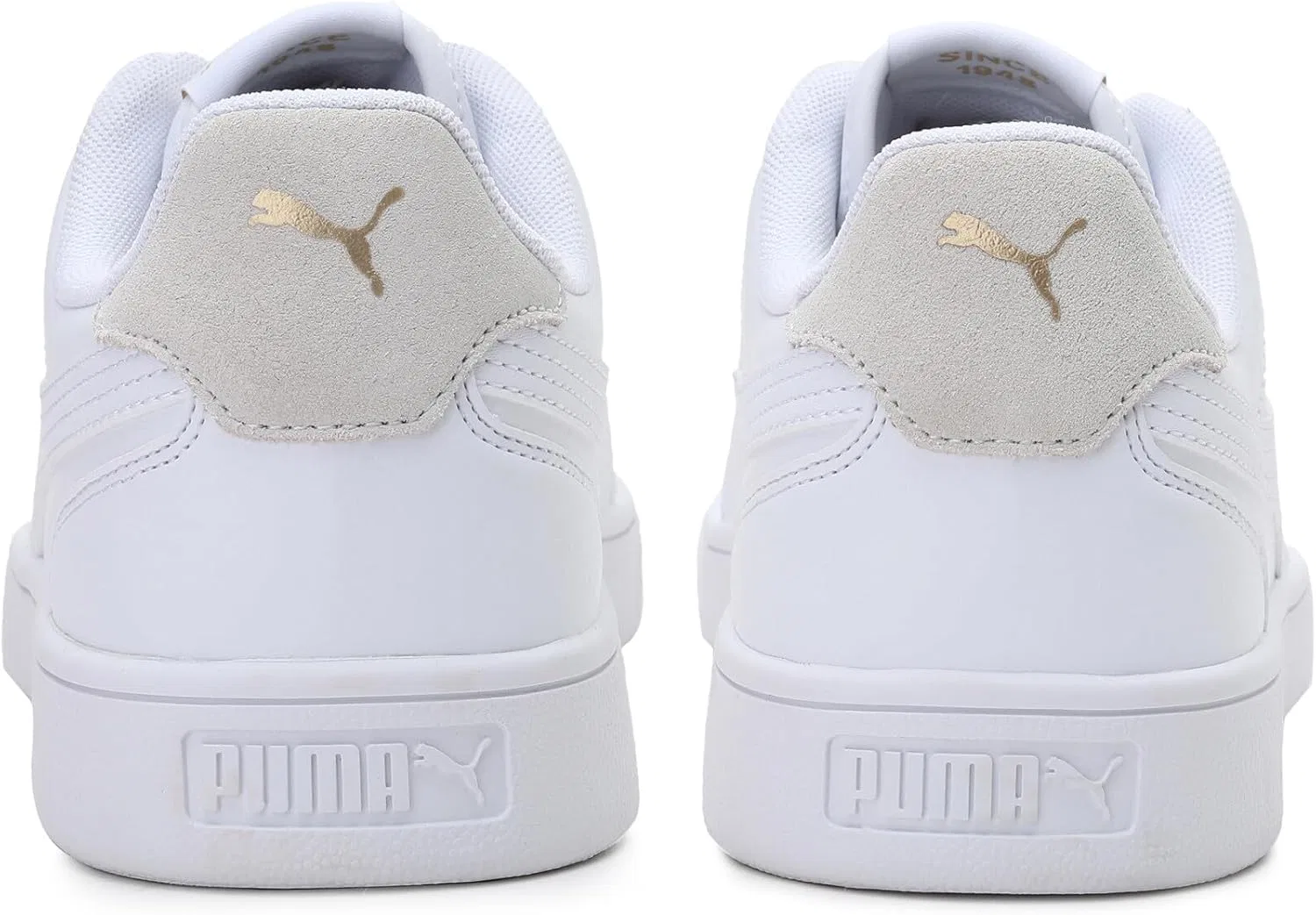 Спортивные кроссовки PUMA Shuffle унисекс, Puma White Puma White Puma Team Gold — фото 3