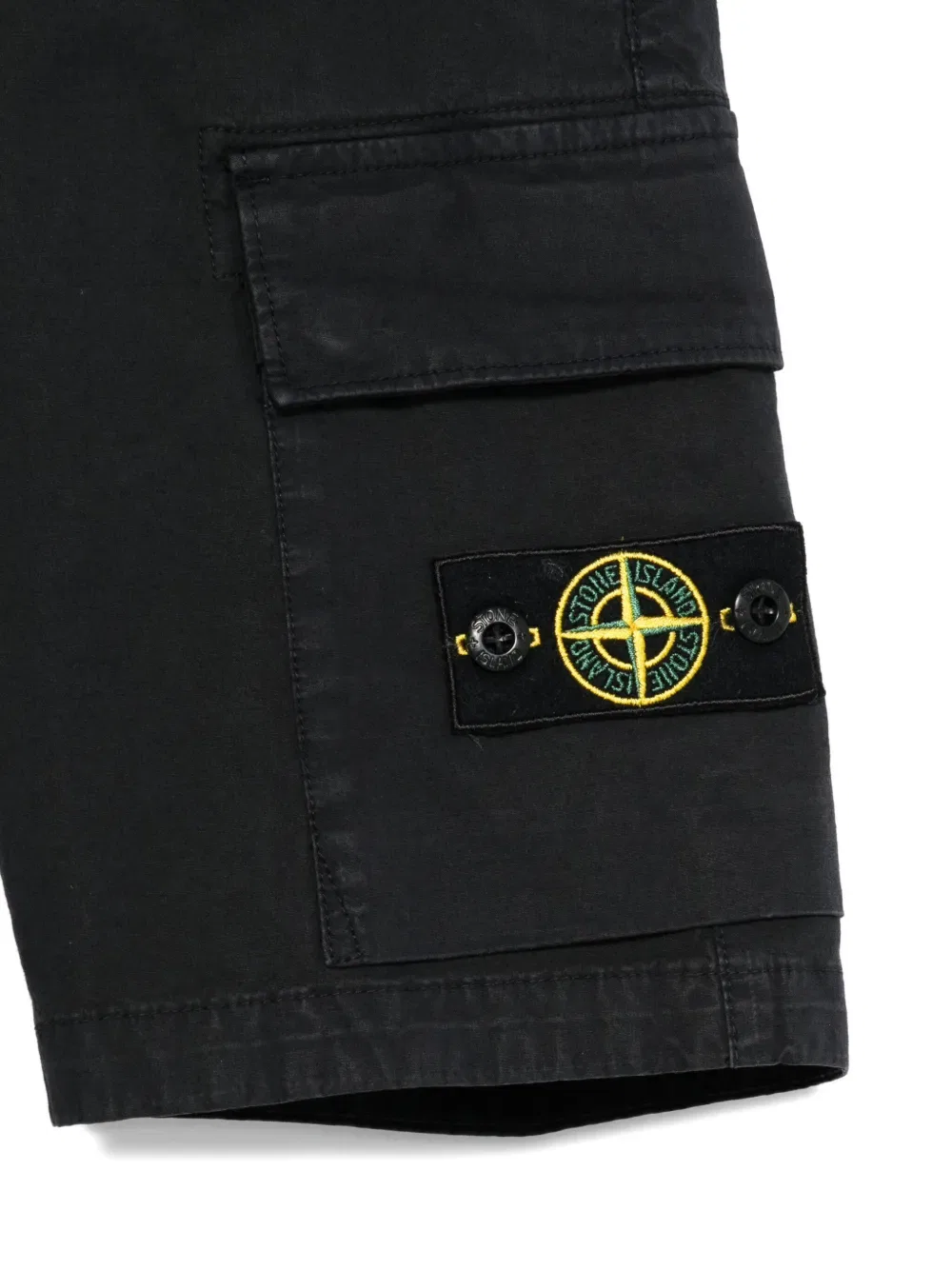 Карго-шорты Compass-Badge Stone Island Junior, синий — фото 3