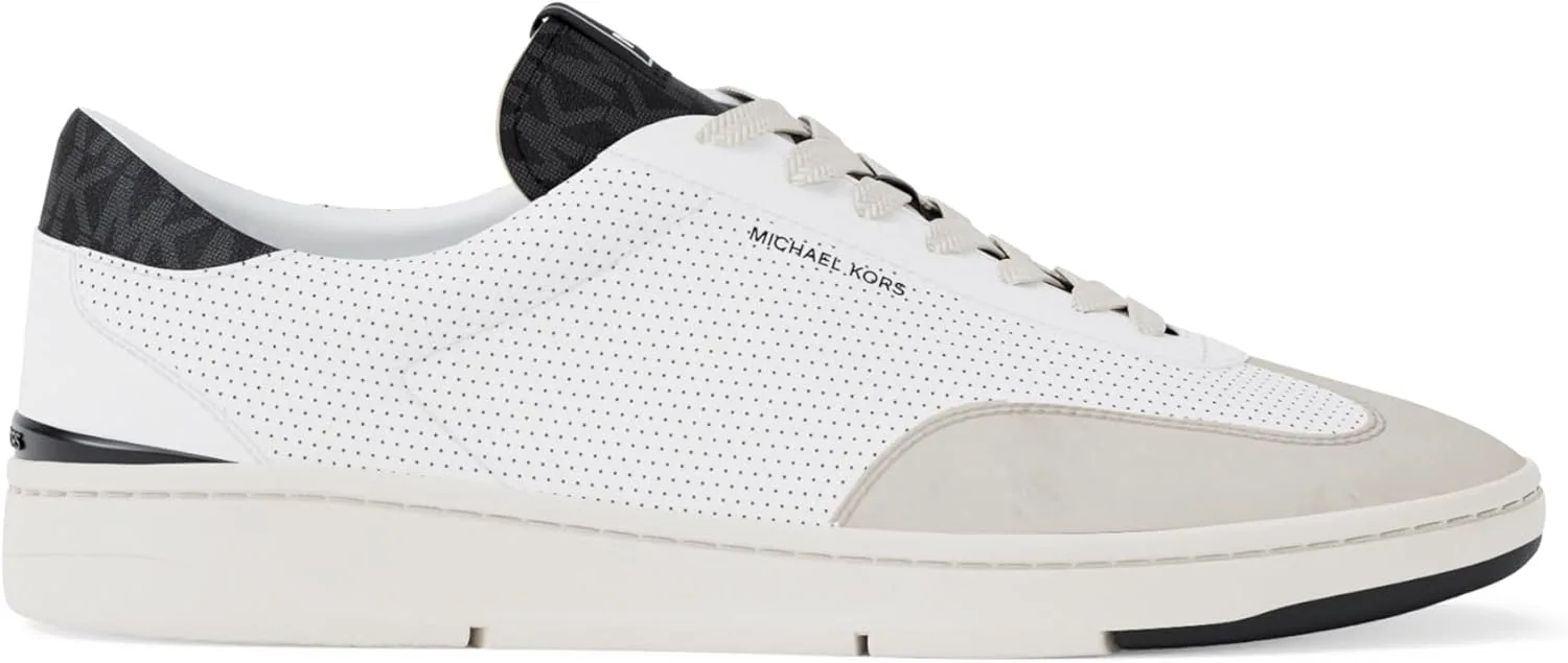 Мужские кроссовки Michael Kors Wilton на шнуровке, белый/черный — фото 2