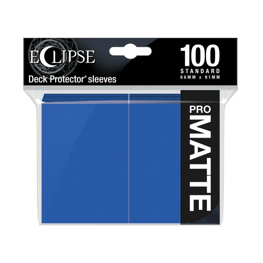 

Eclipse Matte — Тихоокеанский синий (100), Card Sleeves - Standard - Blue & Purple (Ultra Pro)